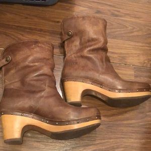 Ugg Australia Lynnea Ankle Boot Brown Leather 8